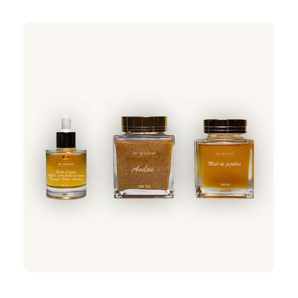 Pack Huile d’Argan+ Amlou+Miel de jujubier